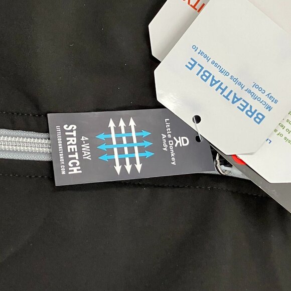 Little Donkey Andy Men's Lightweight Full Zip Softshell Jacket Long Sleeve - Picture 6 of 7